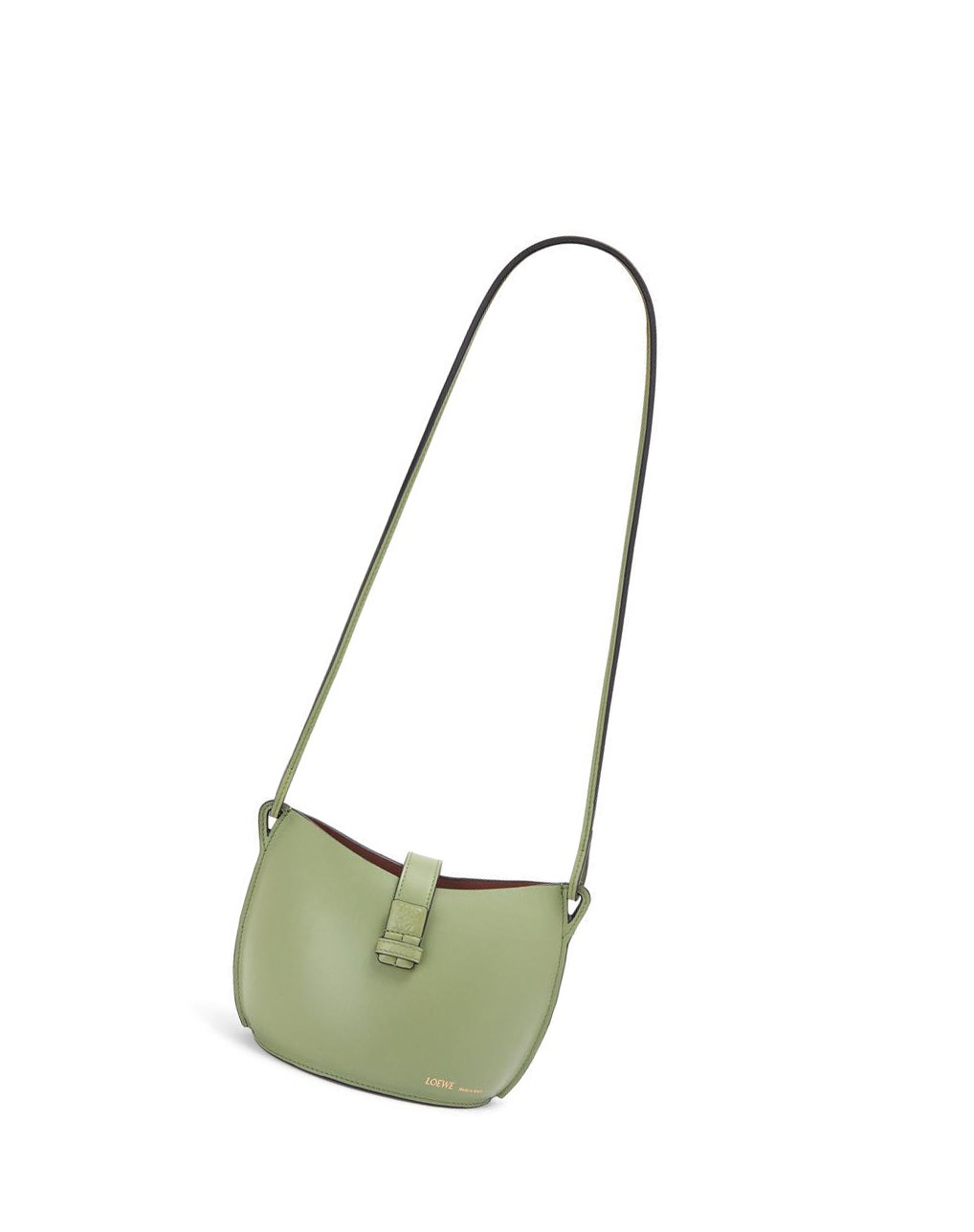 Loewe Moulded Bucket bag in calfskin Rosemary | 9845LCPHJ