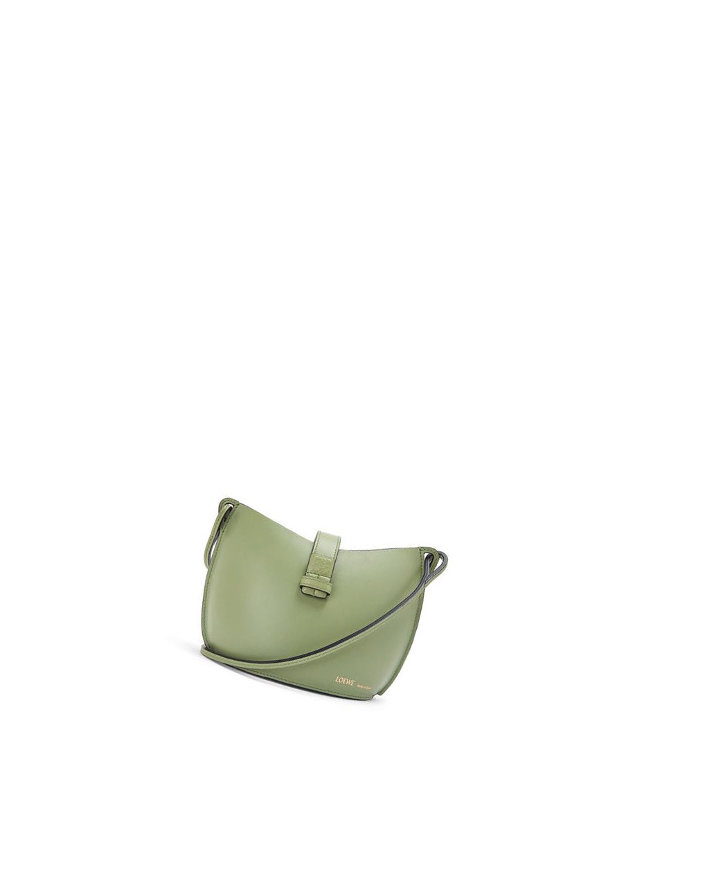 Loewe Moulded Bucket bag in calfskin Rosemary | 9845LCPHJ