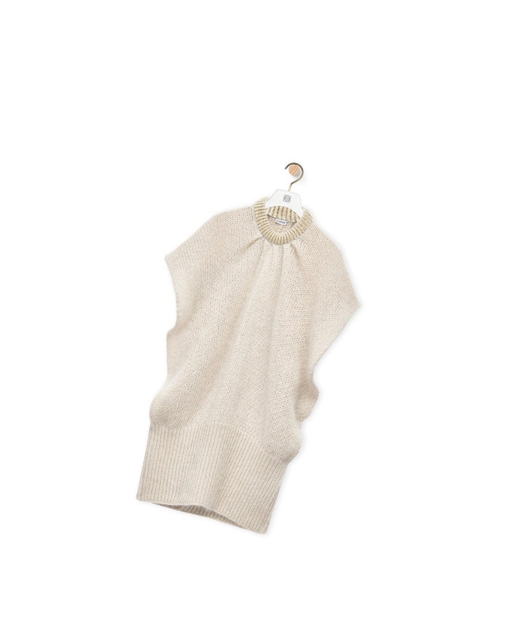 Loewe Oversize sweater in mohair Grise | 4097TKMQE