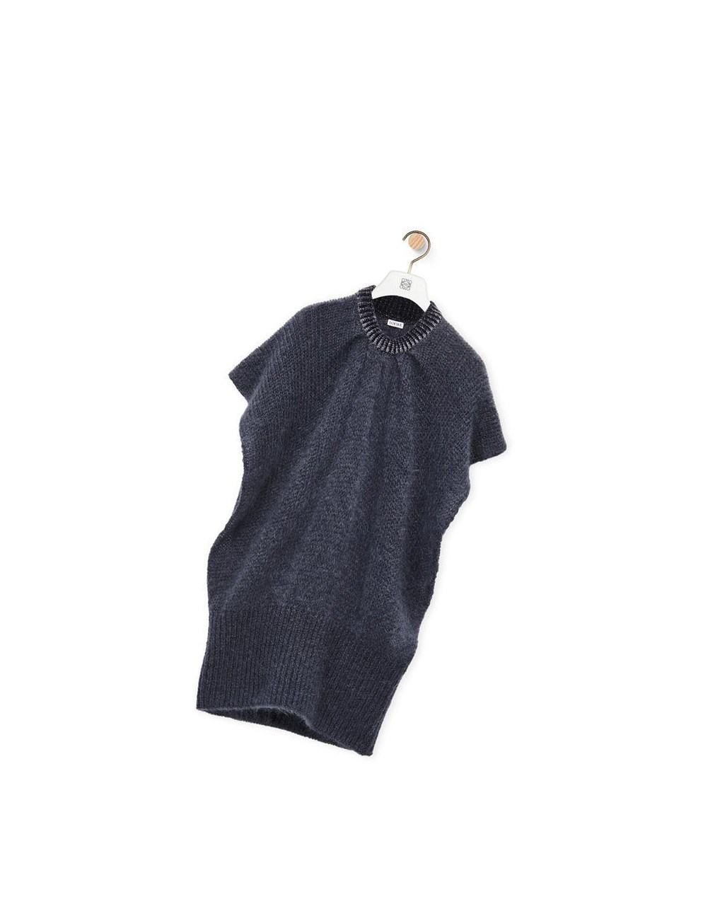 Loewe Oversize sweater in mohair Grise Foncé | 7461ZRYJQ