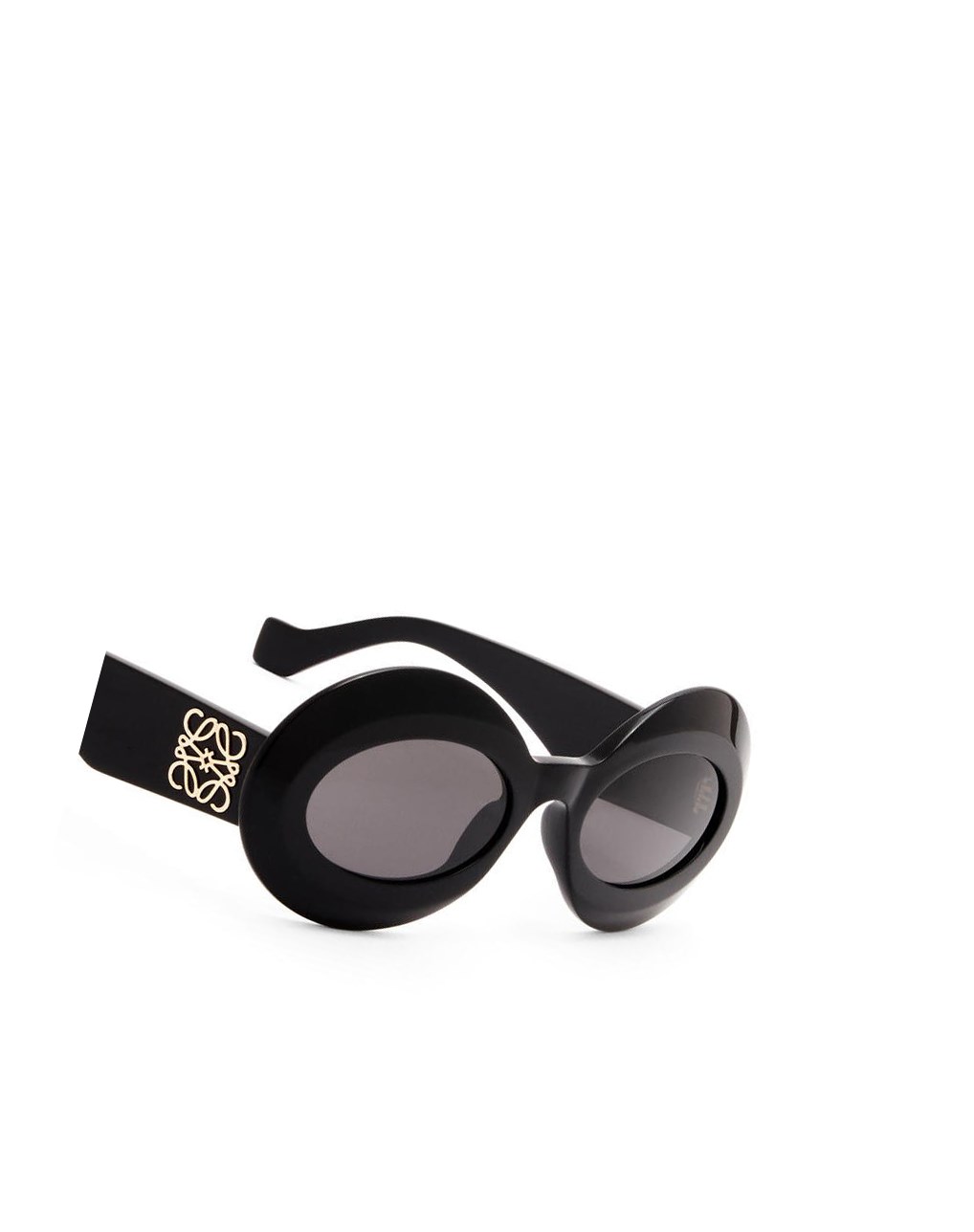 Loewe Oversized oval sunglasses in acetate Noir | 2463QTCXO