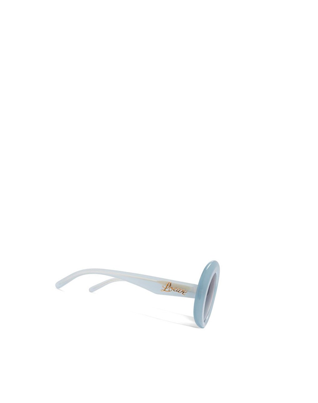 Loewe Oversized round sunglasses in acetate Bleu | 0264FEKOT