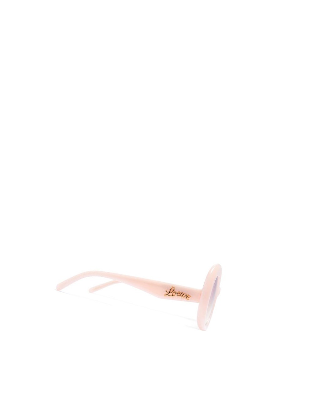 Loewe Oversized round sunglasses in acetate Cotton Candy | 8591GDSJL