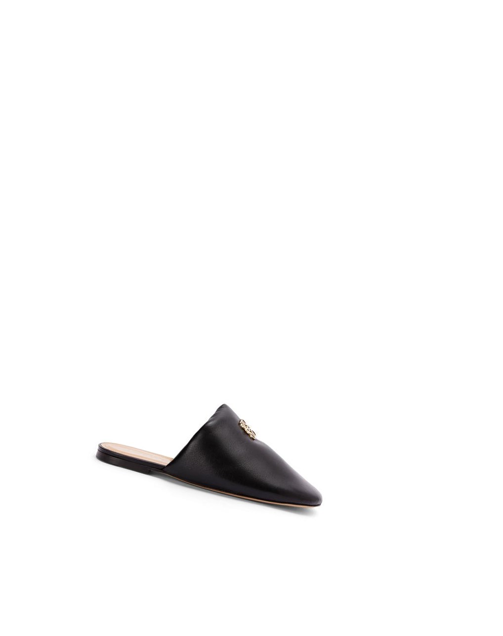 Loewe Padded Anagram mule in lambskin Noir | 0394GFRWJ