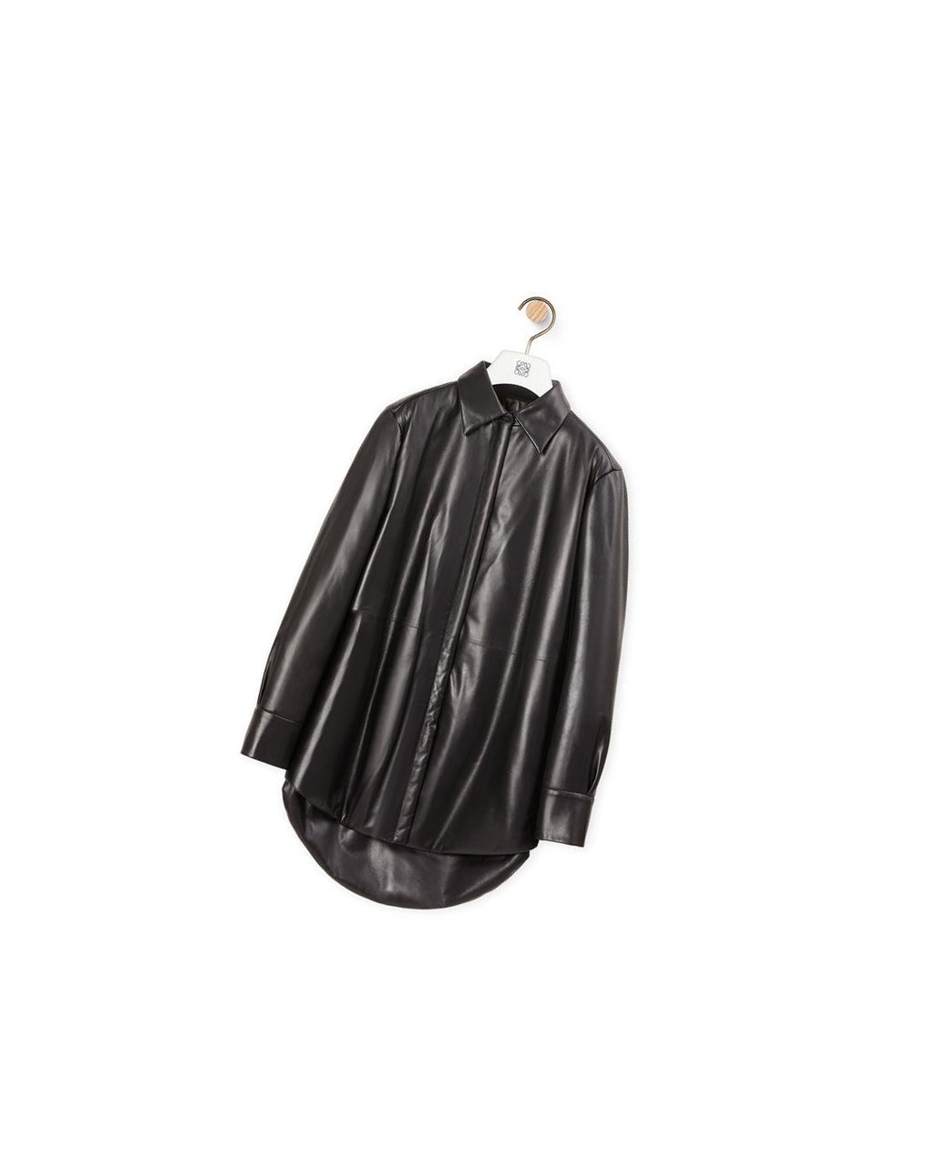 Loewe Padded overshirt in nappa Noir | 2175PHSTV