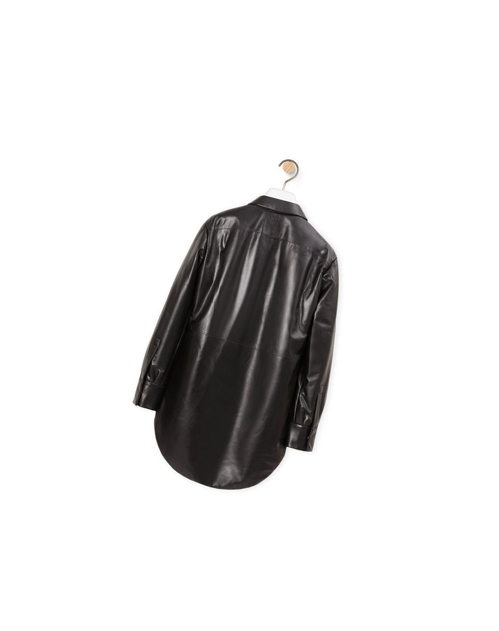 Loewe Padded overshirt in nappa Noir | 2175PHSTV