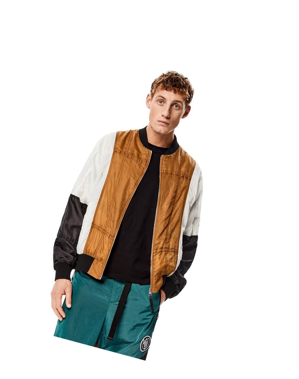 Loewe Parachute patchwork bomber Multicolore | 6458YOATK