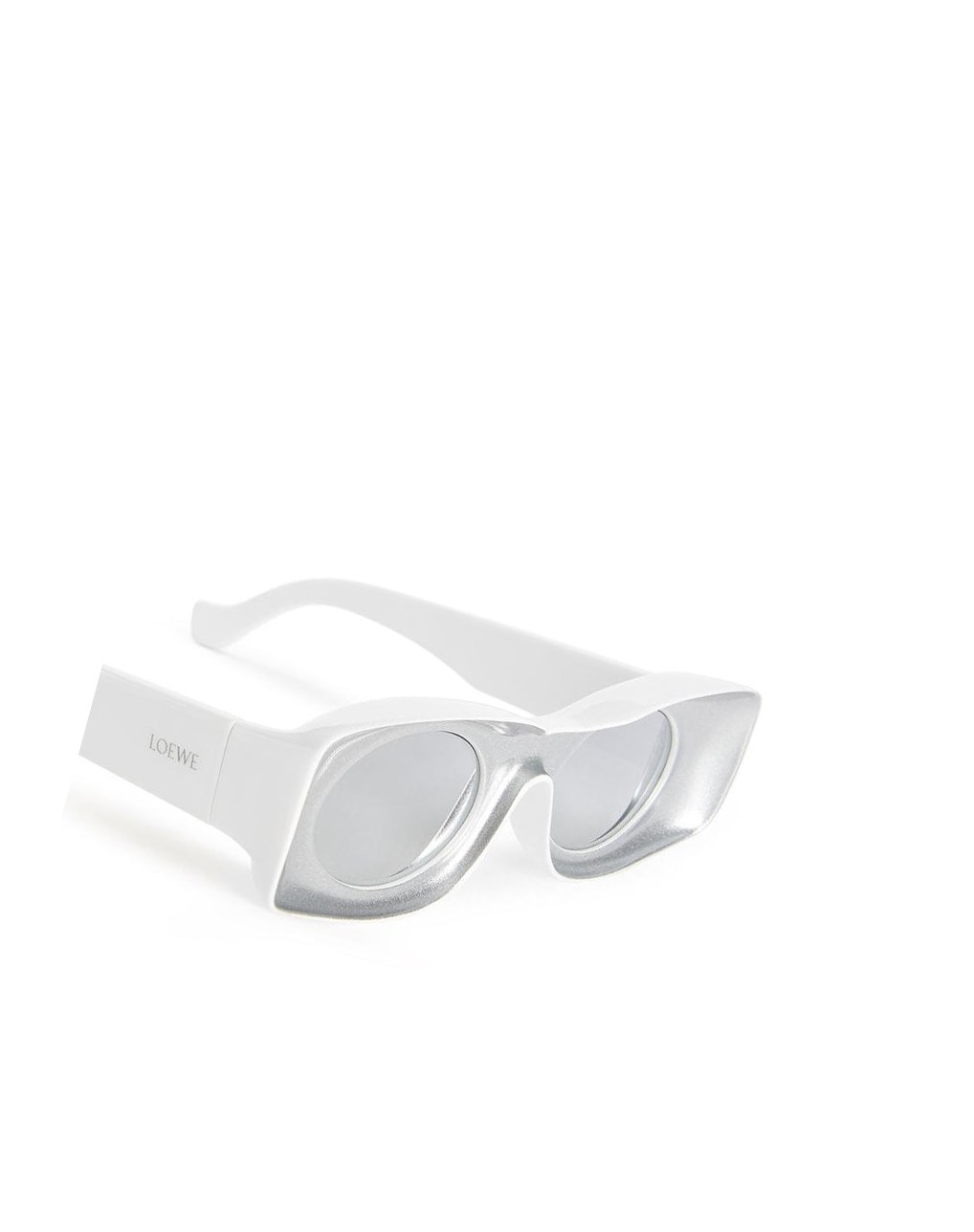 Loewe Paula's Ibiza original sunglasses Argent | 7093UELRW