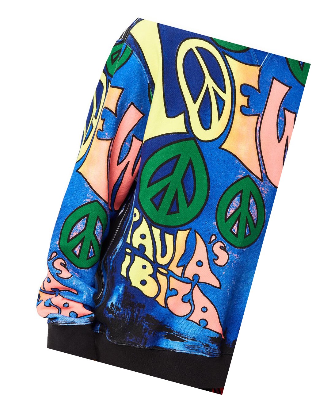 Loewe Paula's peace print sweatshirt in cotton Multicolore | 4978JRFOB