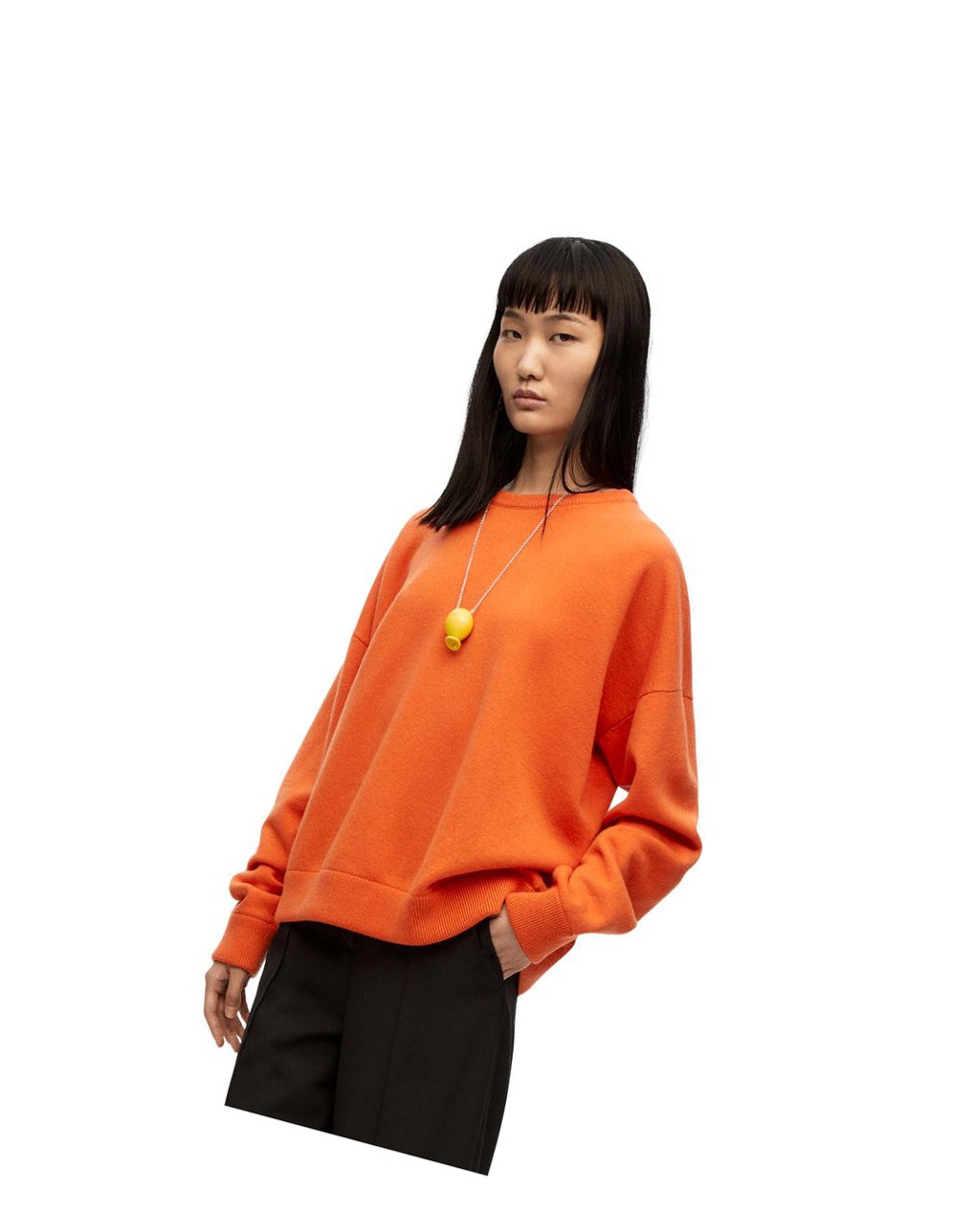 Loewe Pull in cashmere Orange | 9142XCQSU