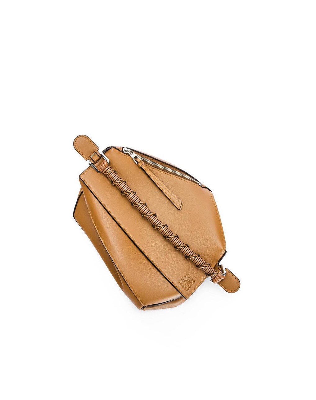 Loewe Puzzle Edge bag in nappa calfskin Warm Desert | 0531GRACE