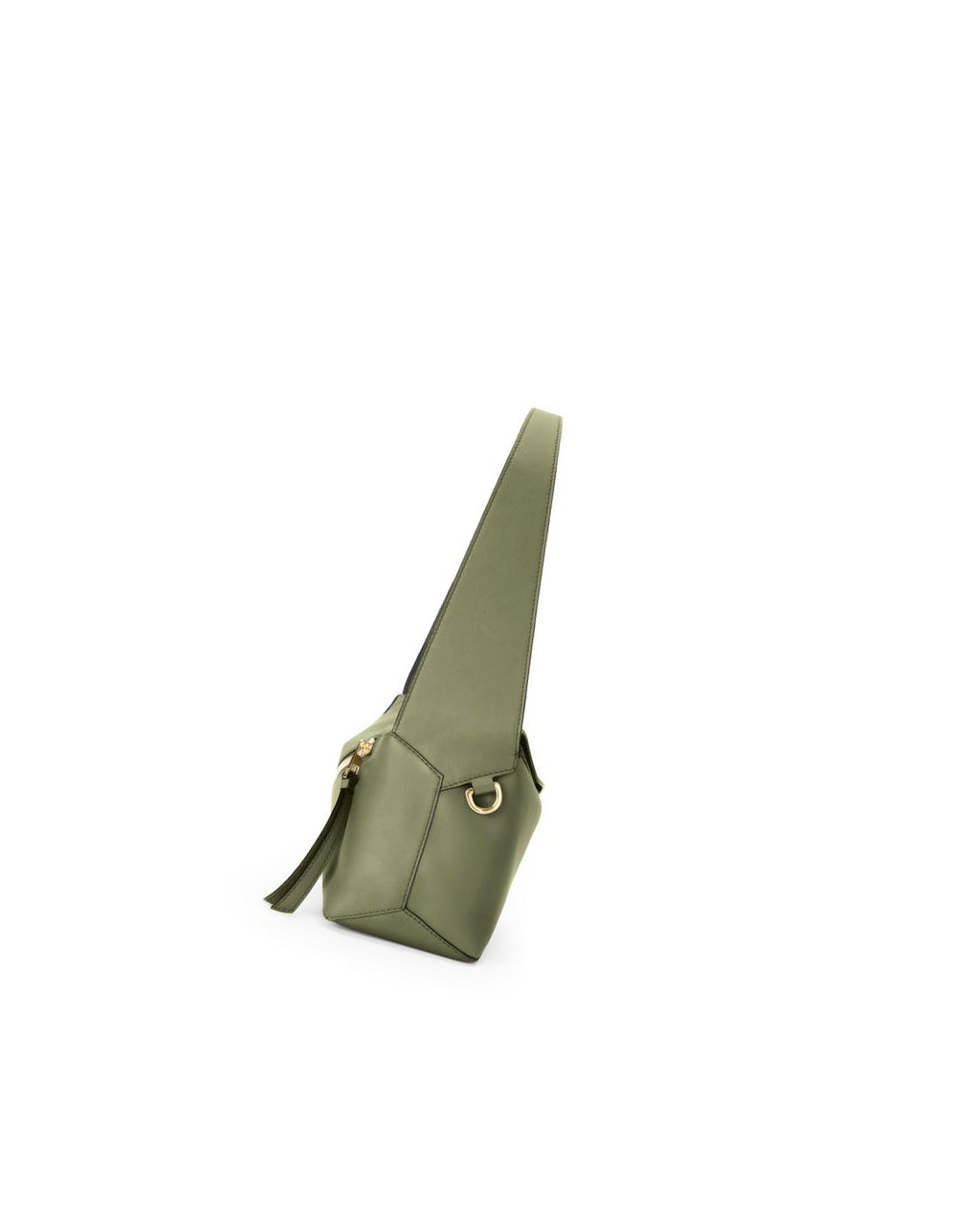 Loewe Puzzle Hobo bag in nappa calfskin Vert | 5832PERUX