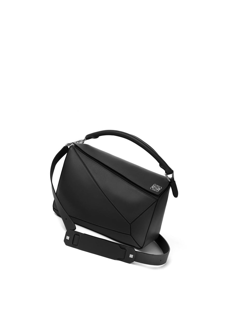 Loewe Puzzle bag in classic calfskin Noir | 4328QFDPN