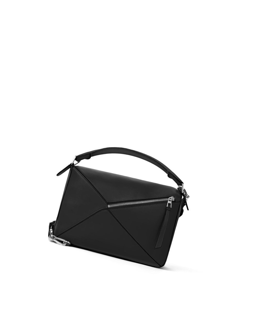 Loewe Puzzle bag in classic calfskin Noir | 4328QFDPN