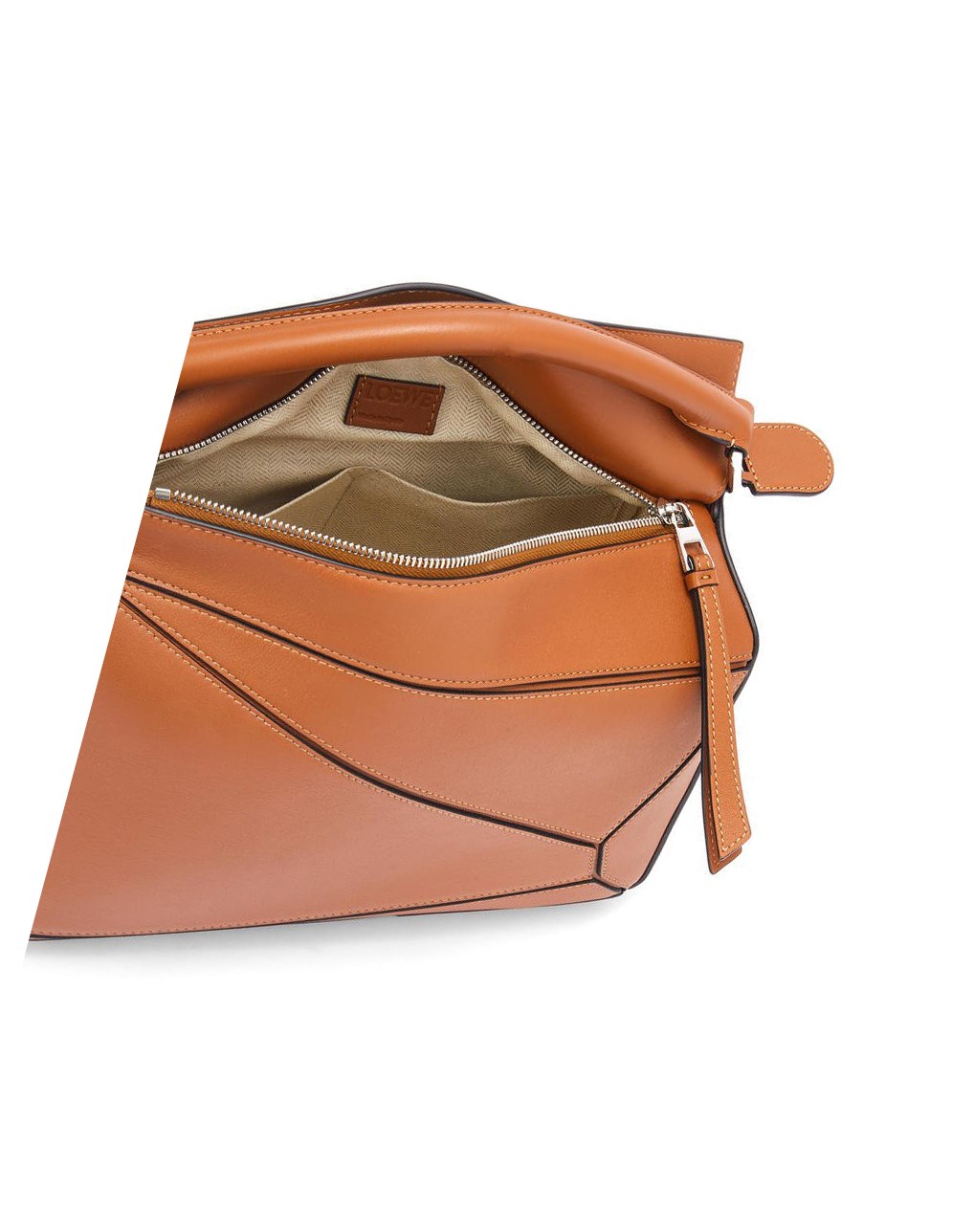 Loewe Puzzle bag in classic calfskin Tan | 5294KHWIU