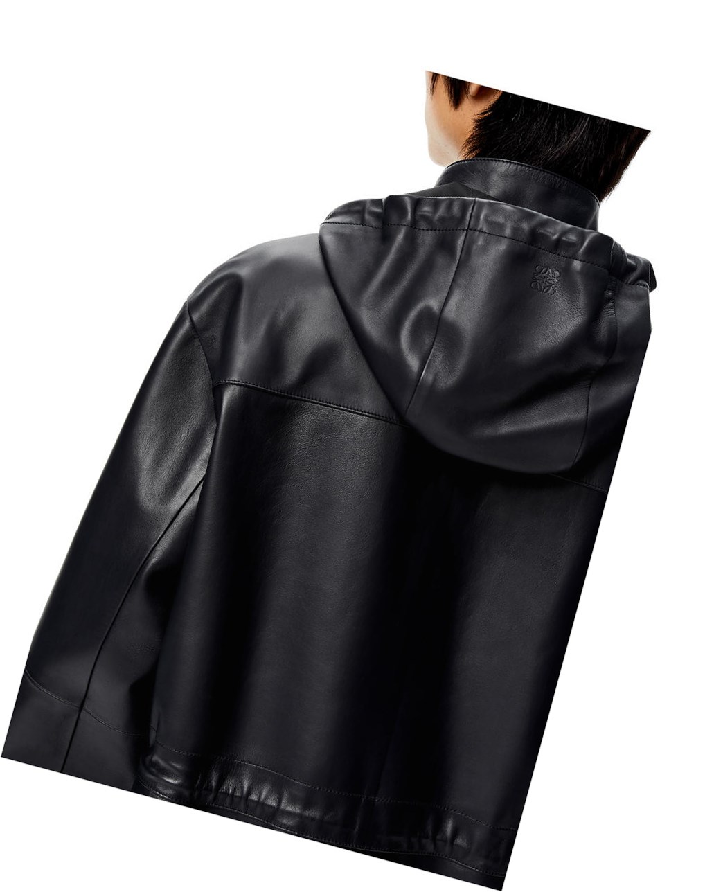 Loewe Randonnée jacket in nappa Bleu Marine Noir | 3092OLTKH