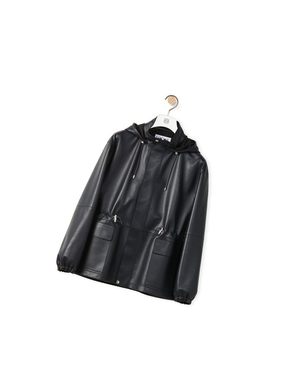 Loewe Randonnée jacket in nappa Bleu Marine Noir | 3092OLTKH