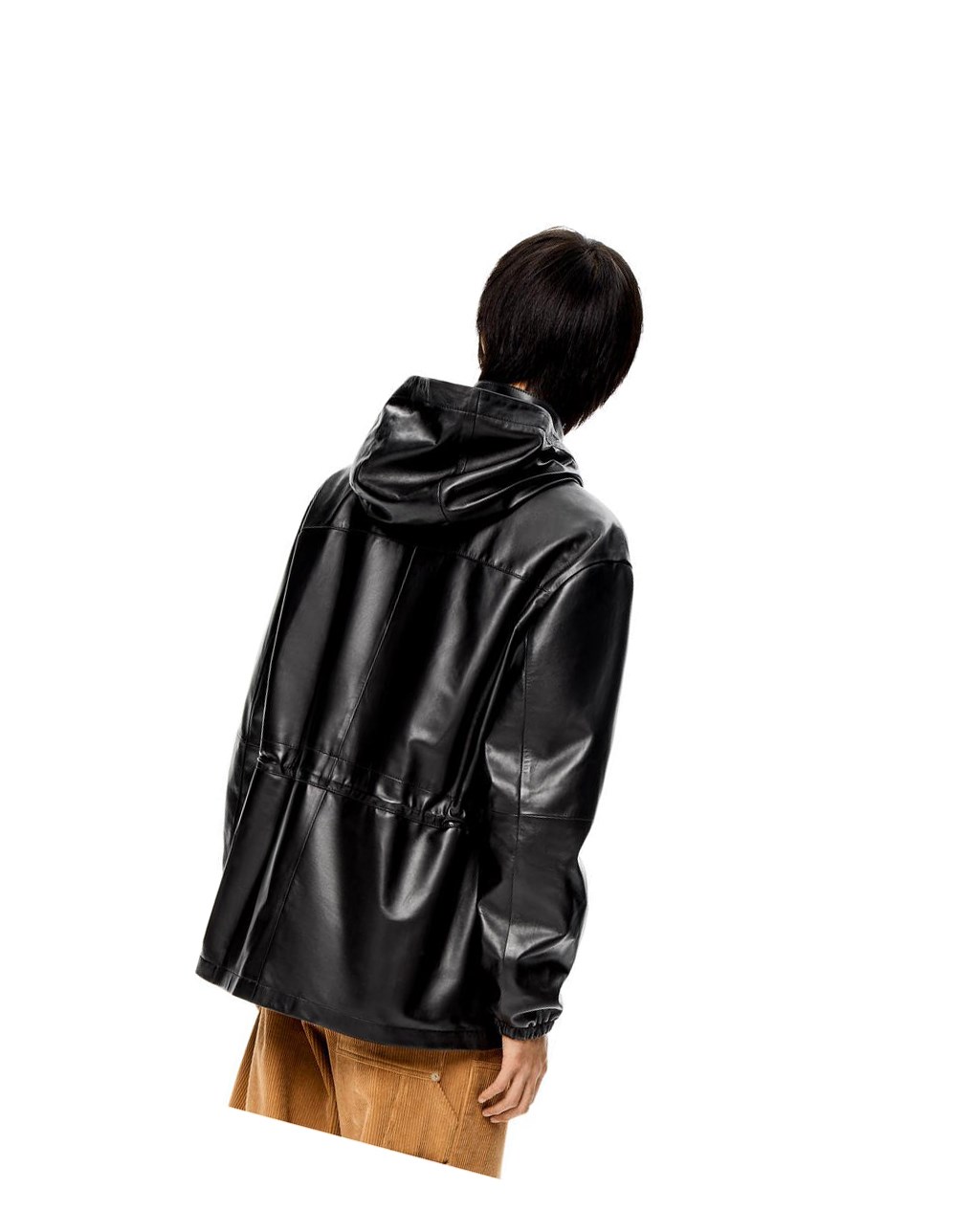 Loewe Randonnée jacket in nappa Noir | 6027YOMSB