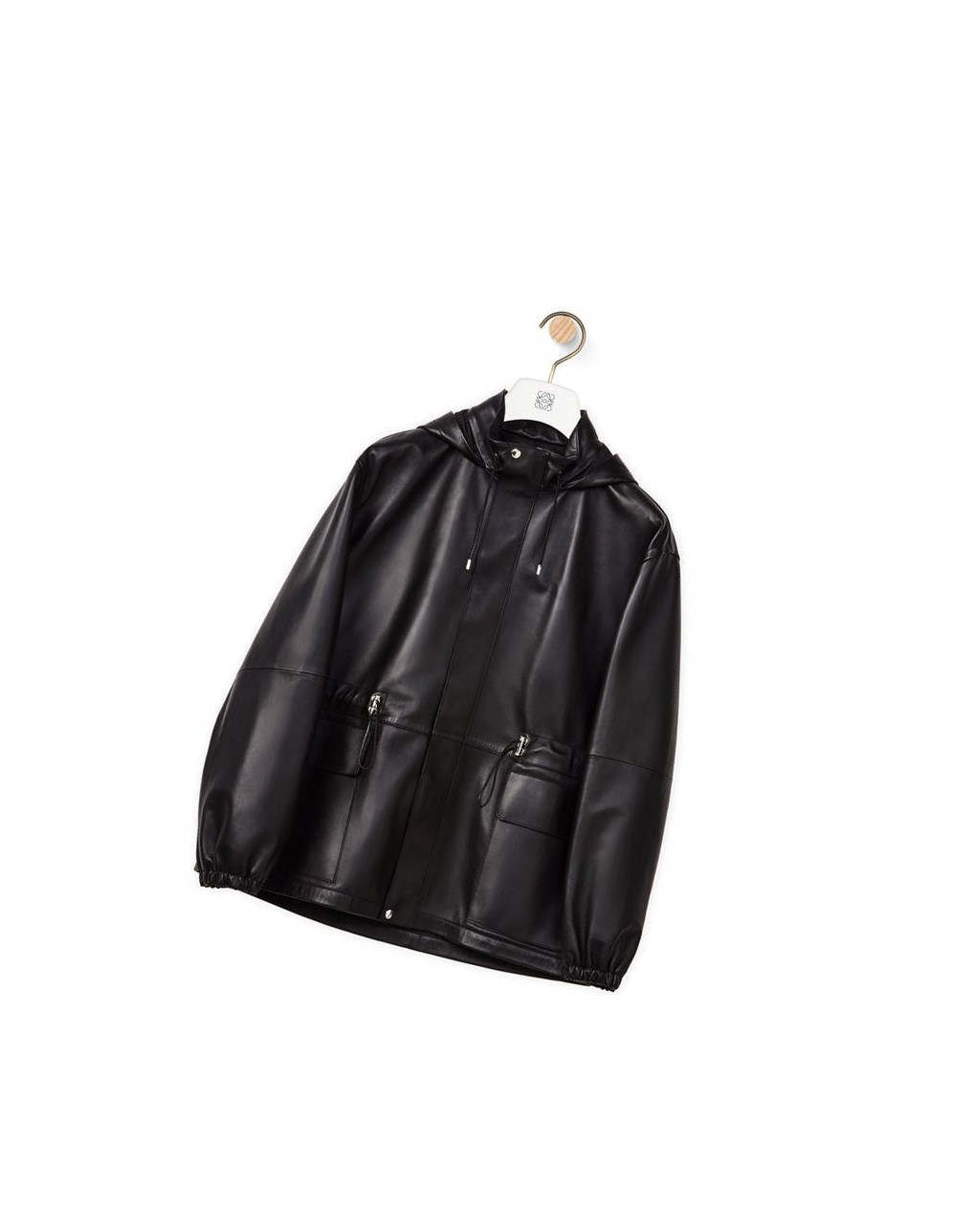 Loewe Randonnée jacket in nappa Noir | 6027YOMSB