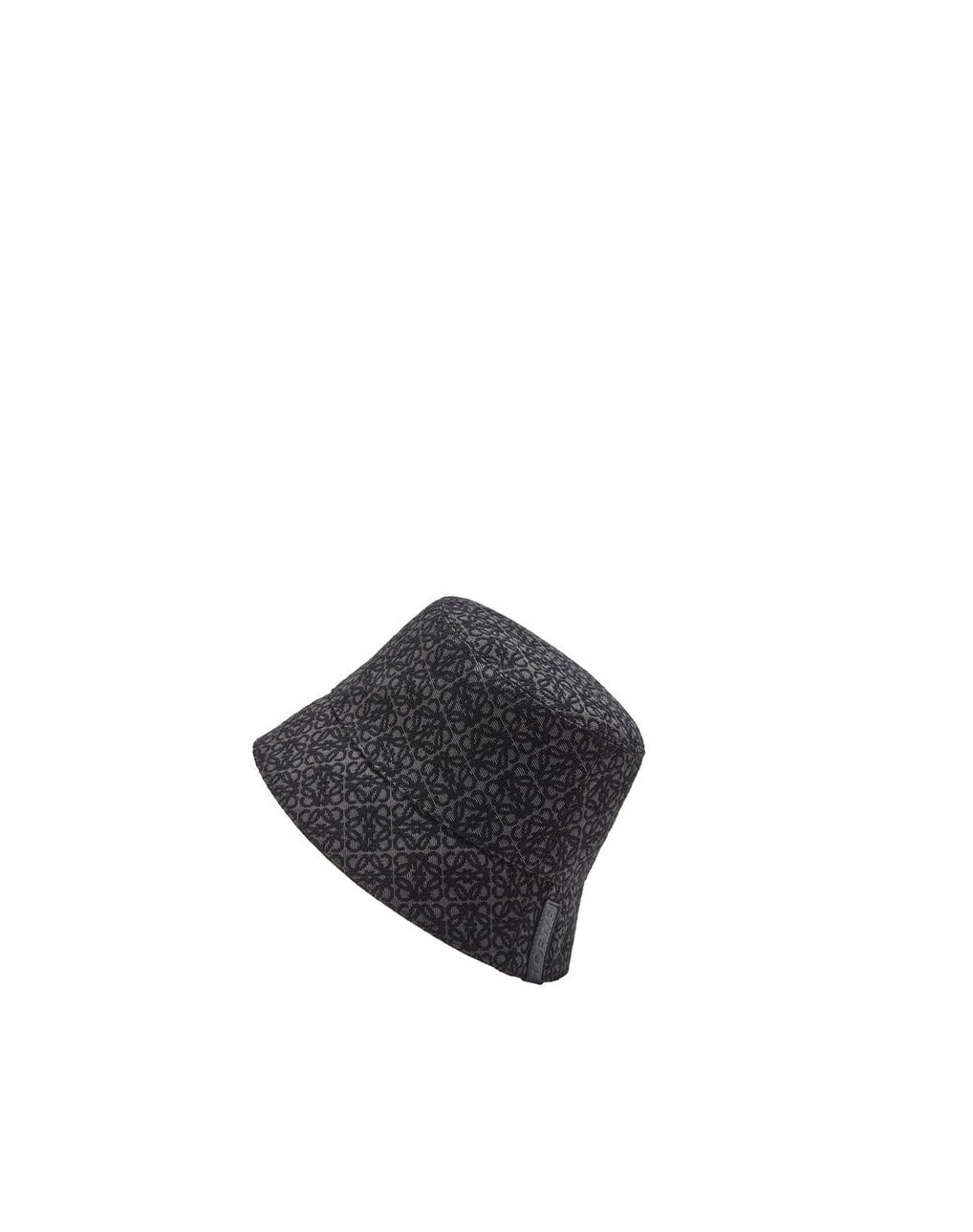 Loewe Reversible Anagram bucket hat in jacquard and nylon Noir | 5784HEAQM