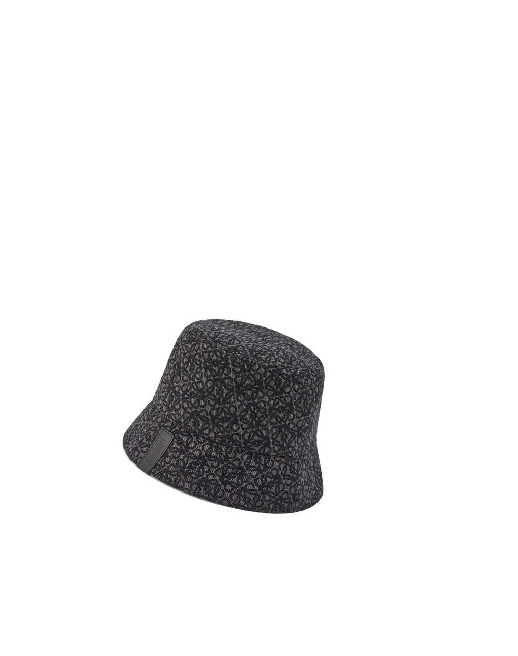 Loewe Reversible Anagram bucket hat in jacquard and nylon Noir | 5784HEAQM