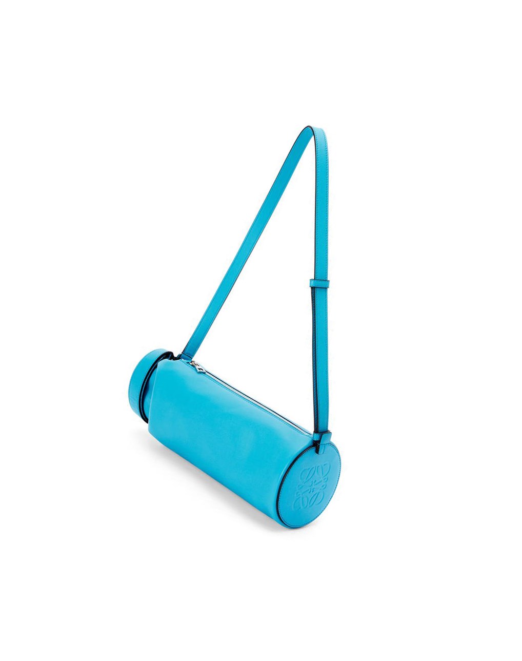 Loewe Roll Top Brides in supple smooth calfskin Cyan | 4271JUEVH