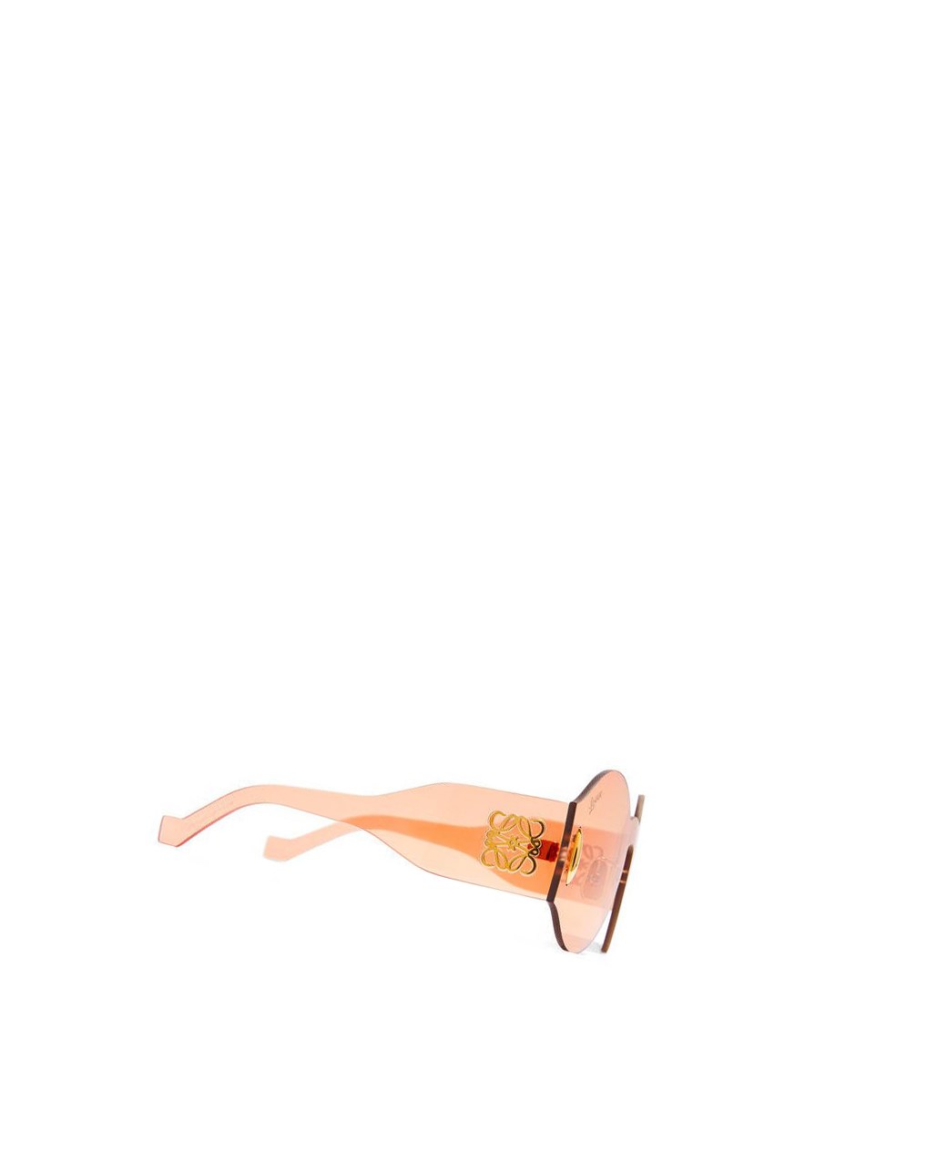 Loewe Round mask sunglasses in nylon Orange | 0756FYTVI