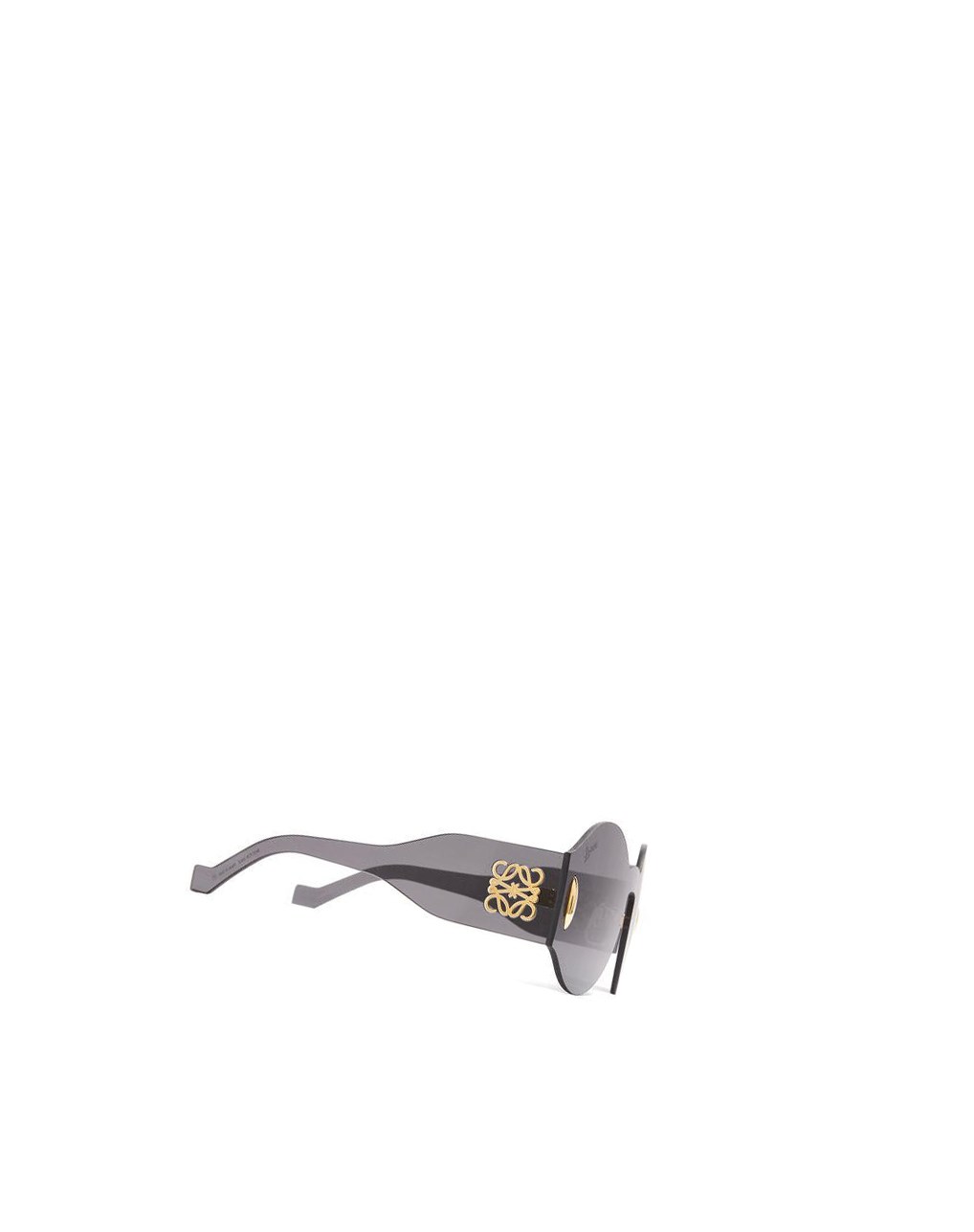 Loewe Round mask sunglasses in nylon Smoke | 2196LRFMA