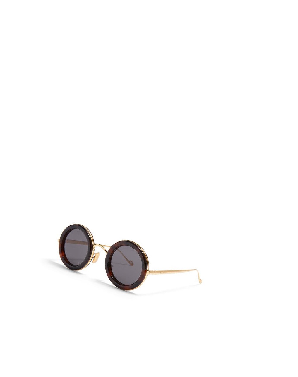 Loewe Round sunglasses in acetate Doré Clair | 0954AXWPZ