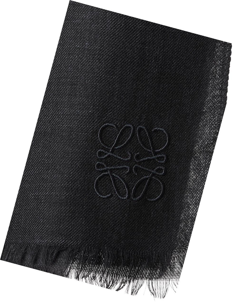 Loewe Scarf in cashmere Noir | 8135VJZXC