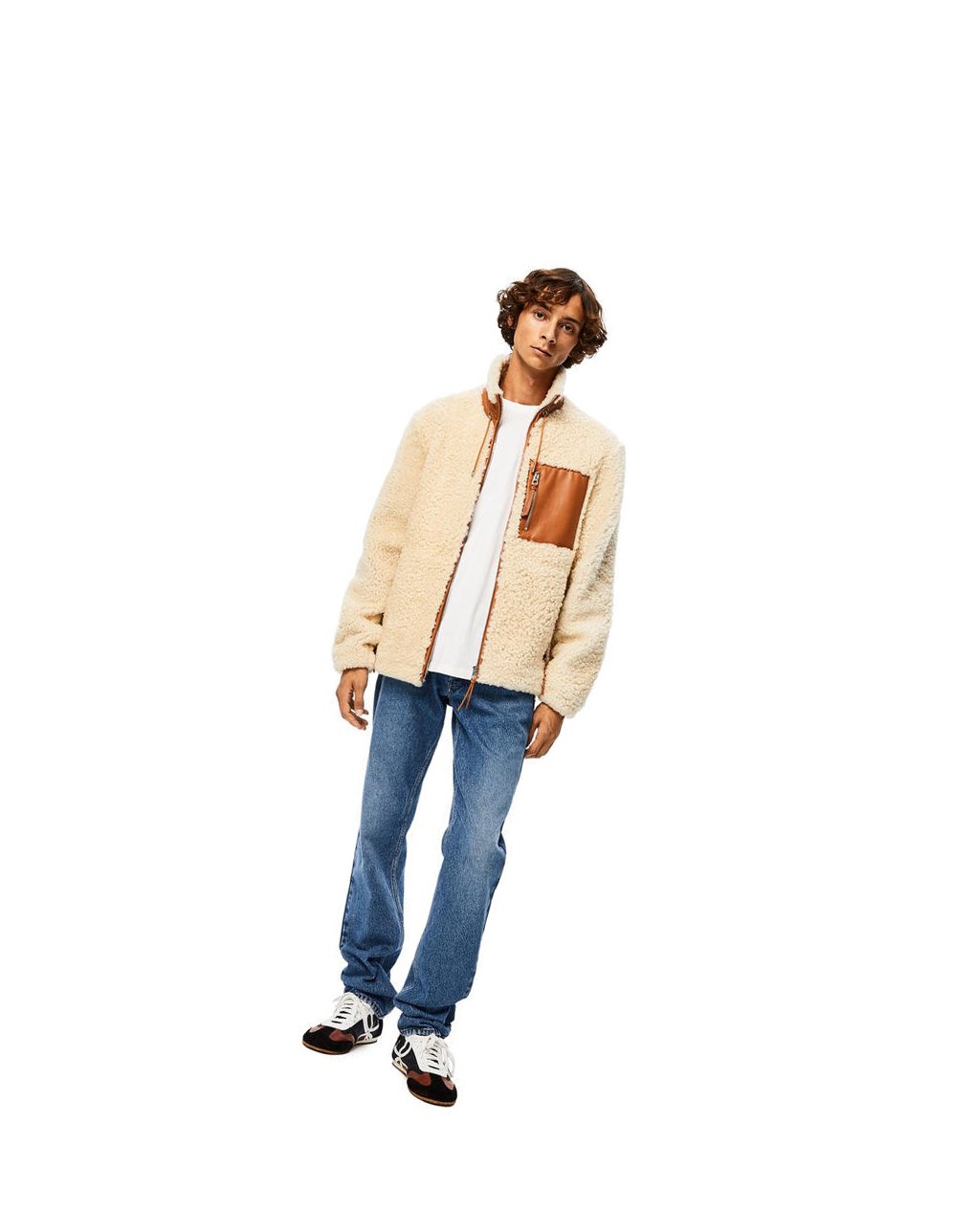 Loewe Shearling jacket Blanche | 1584KMUSJ