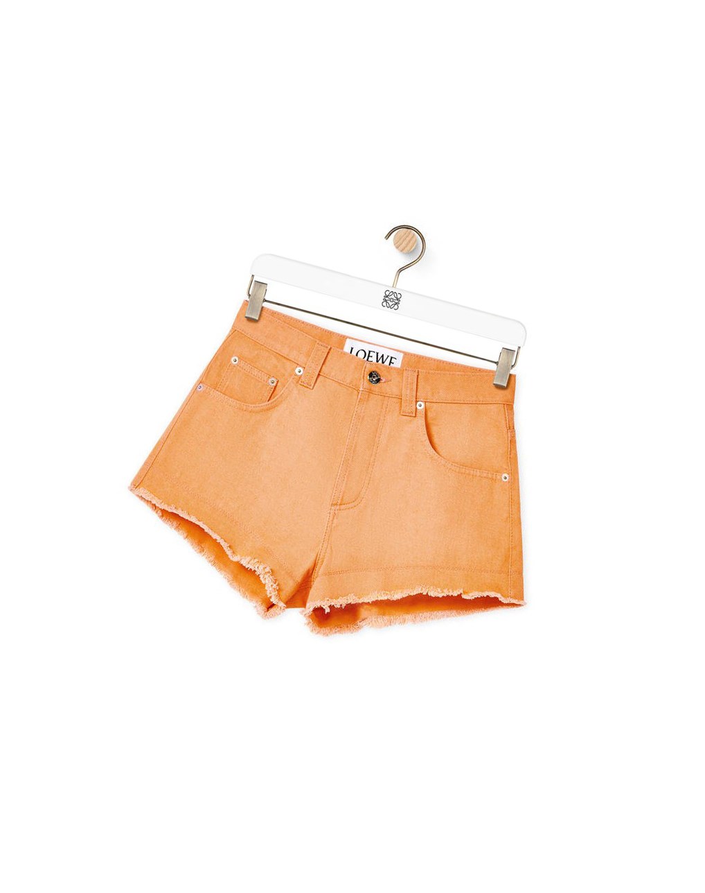 Loewe Shorts in denim Mandarin | 3857FDRZY