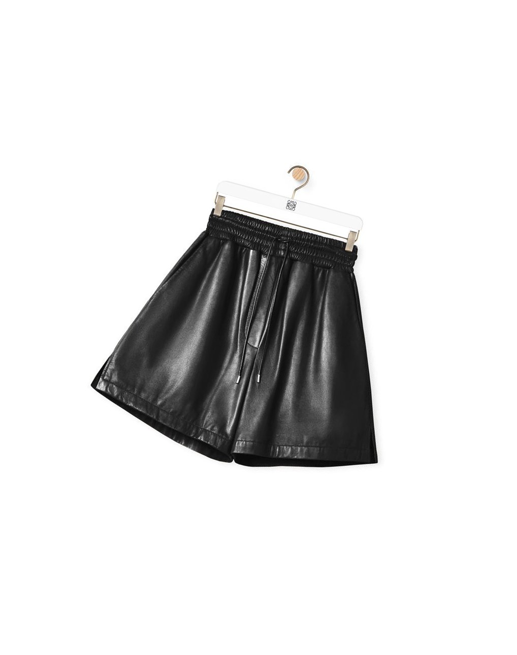 Loewe Shorts in nappa Noir | 6185QUIXF