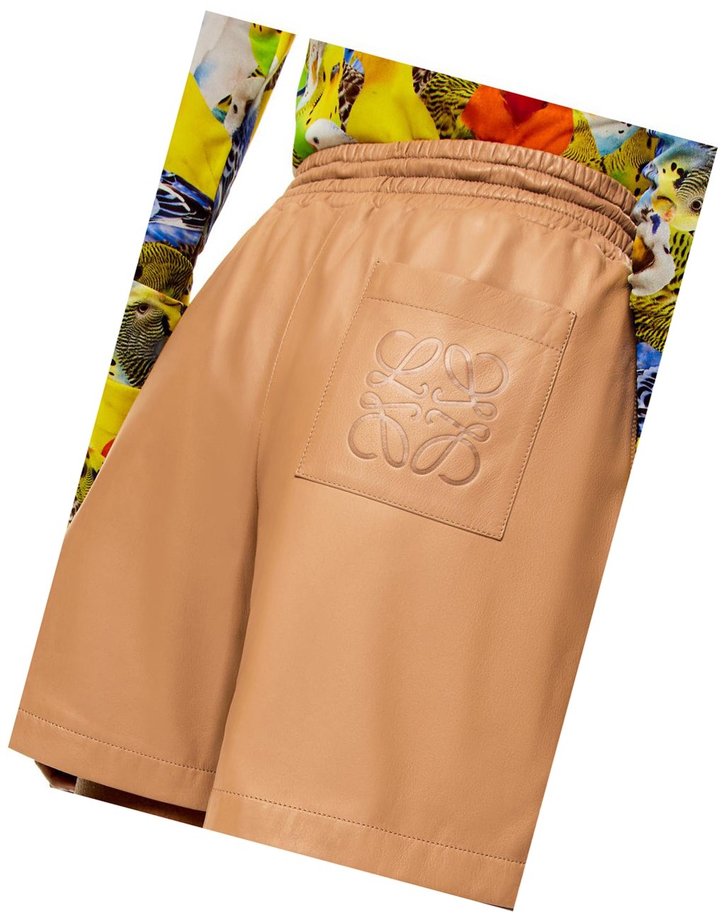 Loewe Shorts in nappa Toffee | 7560FSPGO