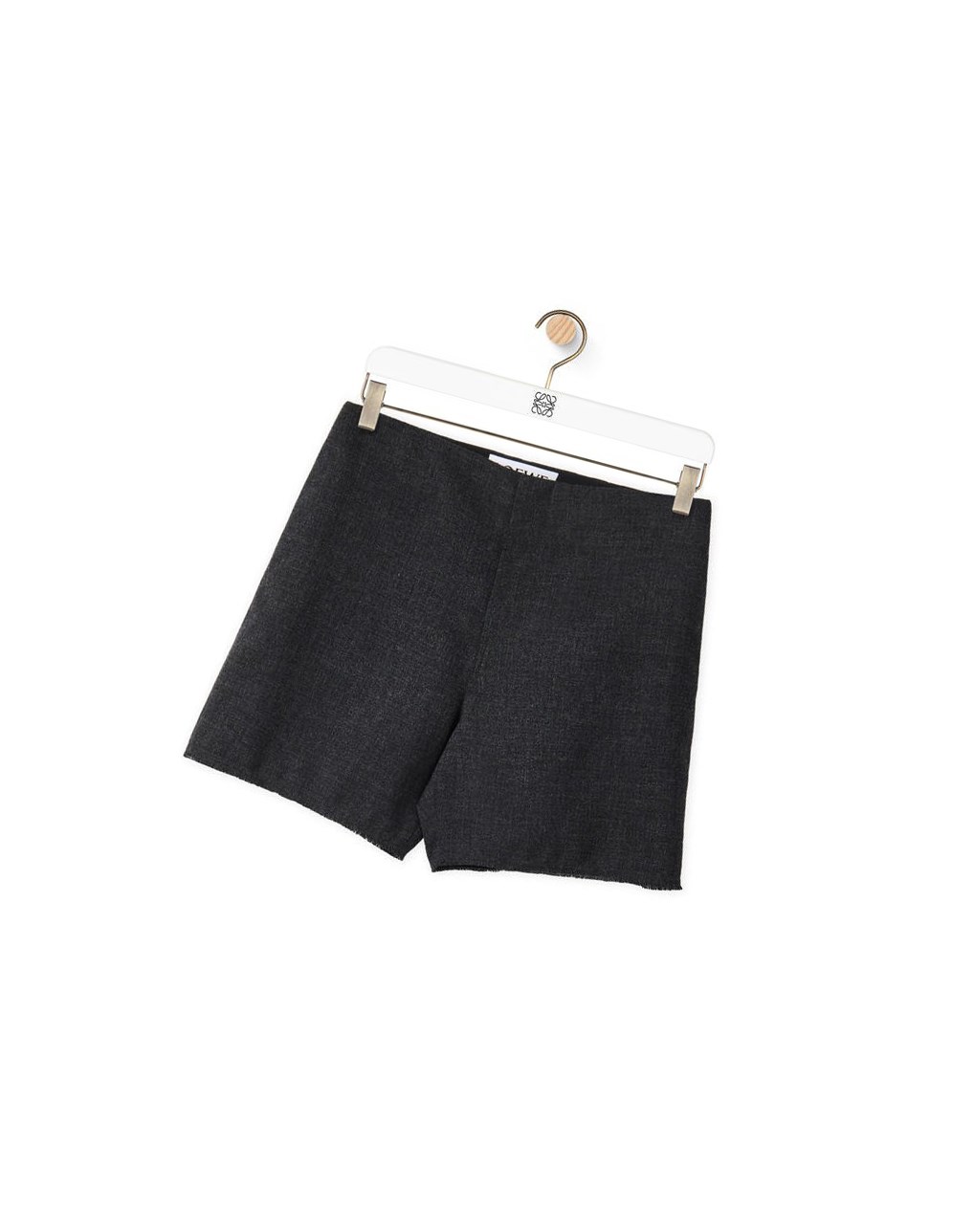 Loewe Shorts in wool Anthracite | 7613VMDAB