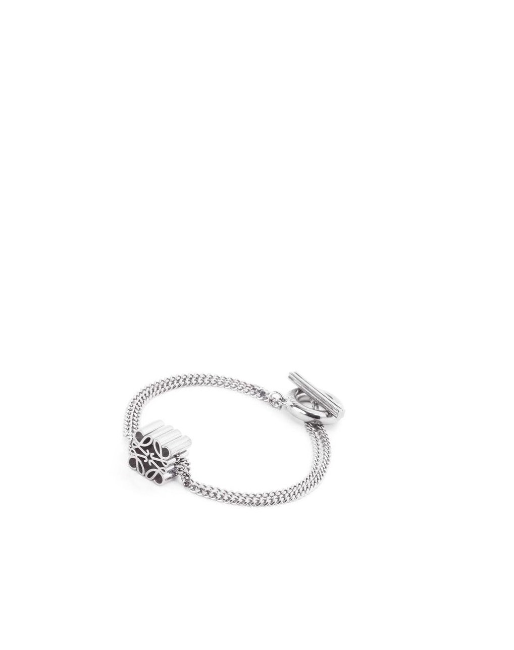 Loewe Single Anagram bracelet in sterling silver Argent | 8165EJYZT