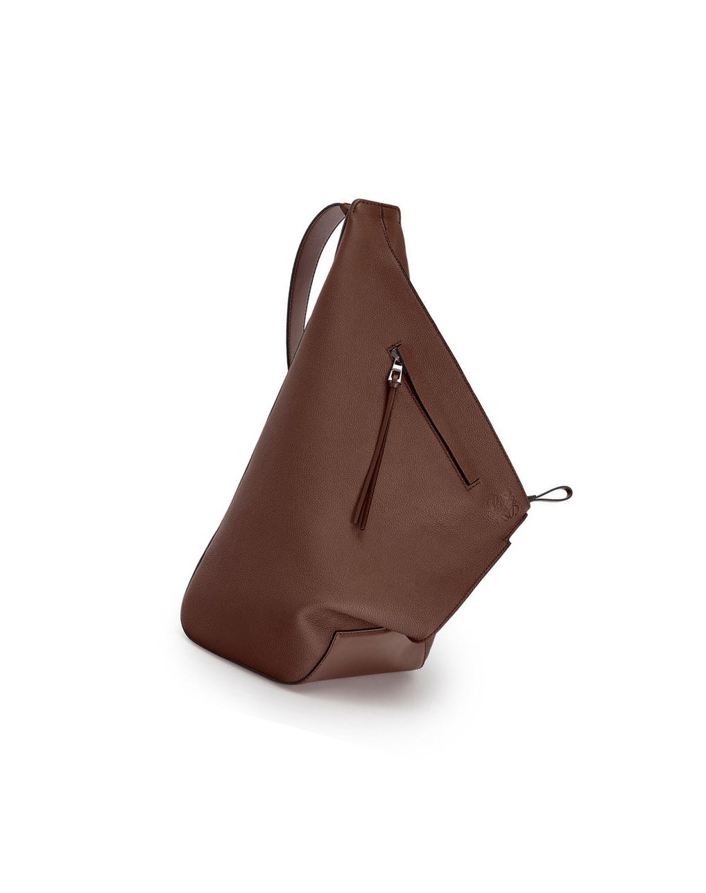 Loewe Small Anton backpack in soft grained calfskin Cognac | 1386GHCAD