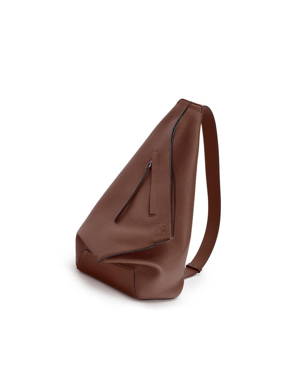 Loewe Small Anton backpack in soft grained calfskin Cognac | 1386GHCAD