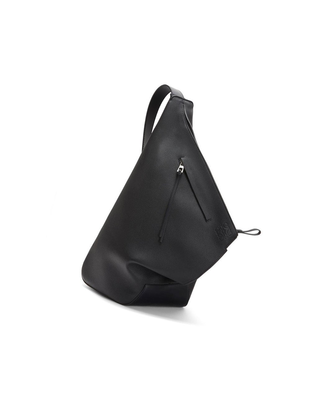 Loewe Small Anton backpack in soft grained calfskin Noir | 8213IKEQY