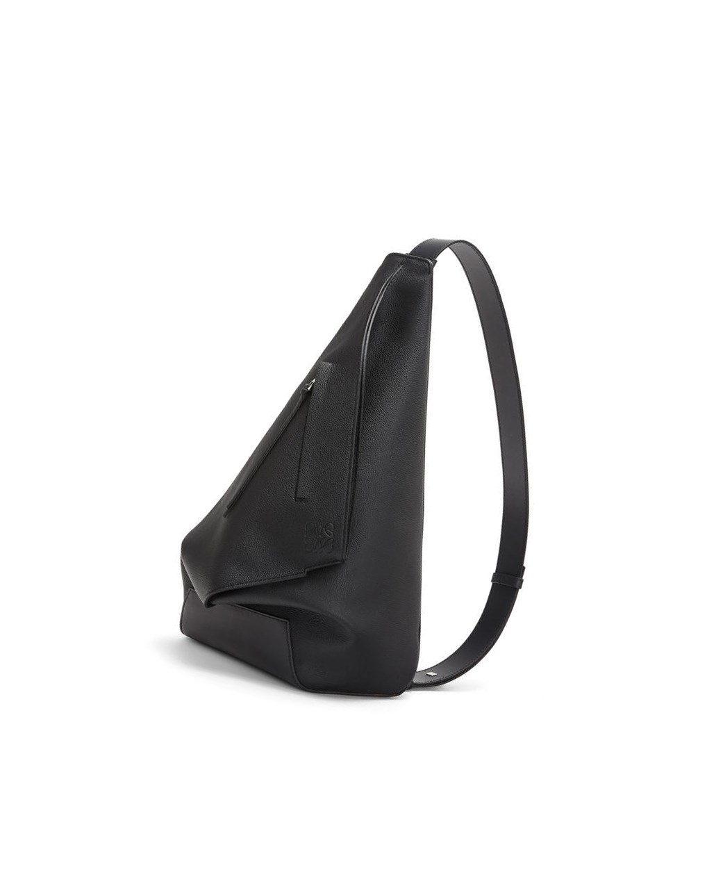 Loewe Small Anton backpack in soft grained calfskin Noir | 8213IKEQY