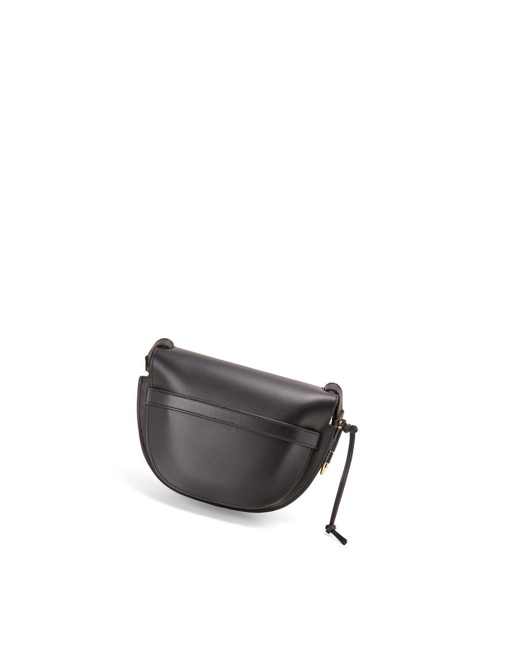 Loewe Small Gate bag in soft calfskin and jacquard Noir | 4830CXOLR