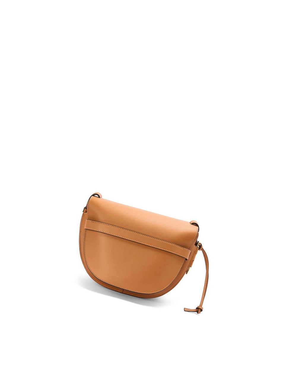 Loewe Small Gate bag in soft calfskin and jacquard Warm Desert | 9045QXNOZ