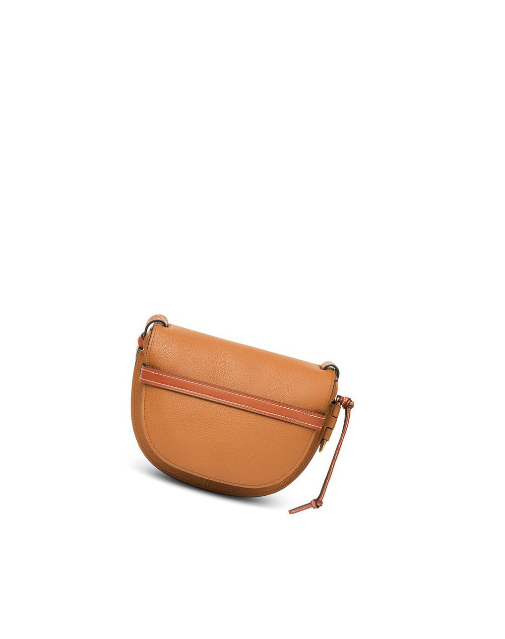 Loewe Small Gate bag in soft grained calfskin Noir | 2587MQKYJ