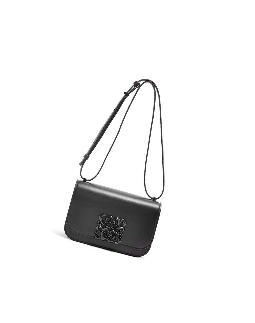 Loewe Small Goya bag in silk calfskin Noir | 2031VWYRO