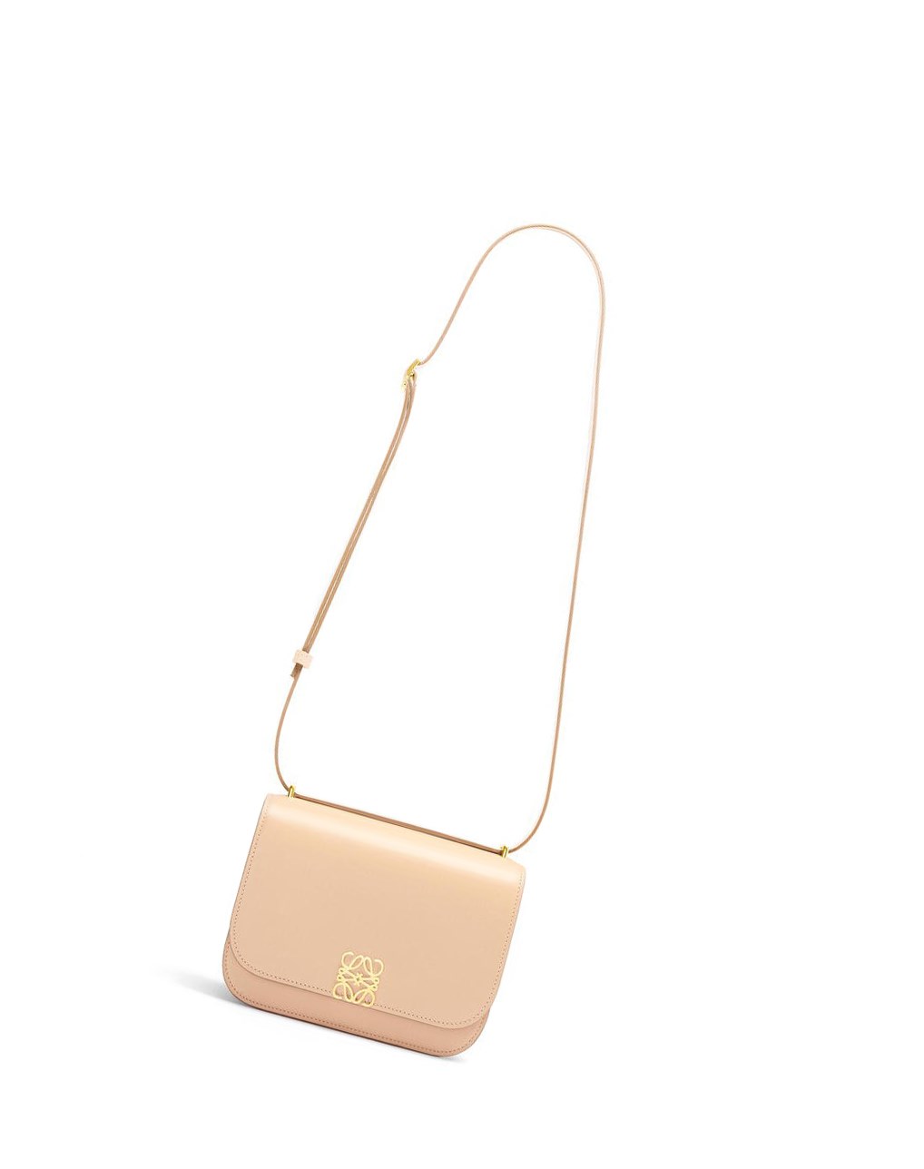 Loewe Small Goya bag in silk calfskin Nude | 1329GDPWZ