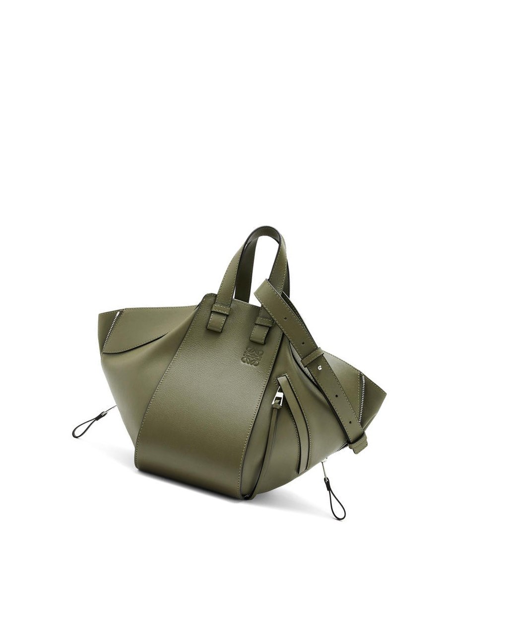 Loewe Small Hammock bag in classic calfskin Vert | 5324LGIOY