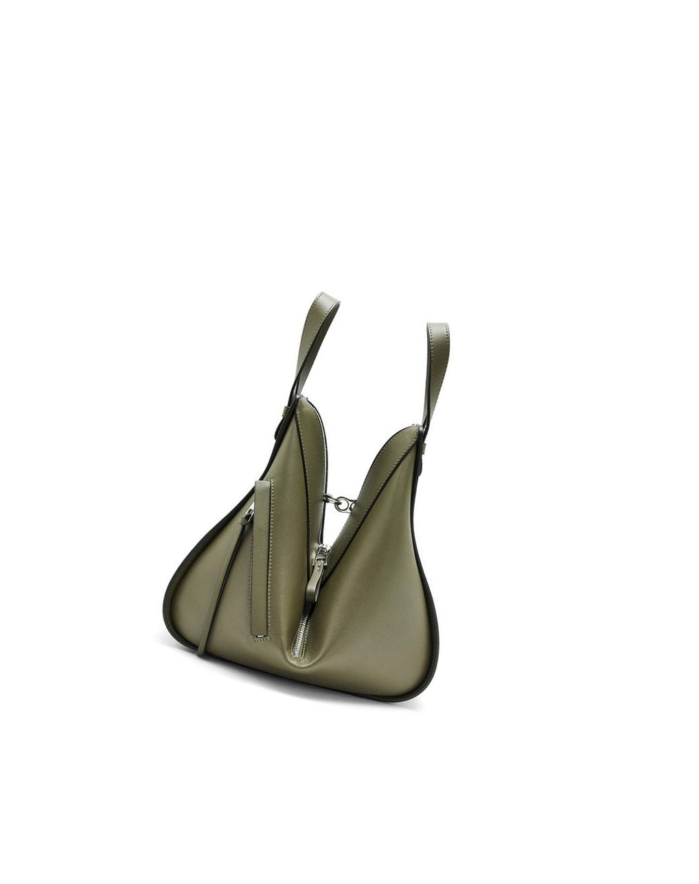 Loewe Small Hammock bag in classic calfskin Vert | 5324LGIOY