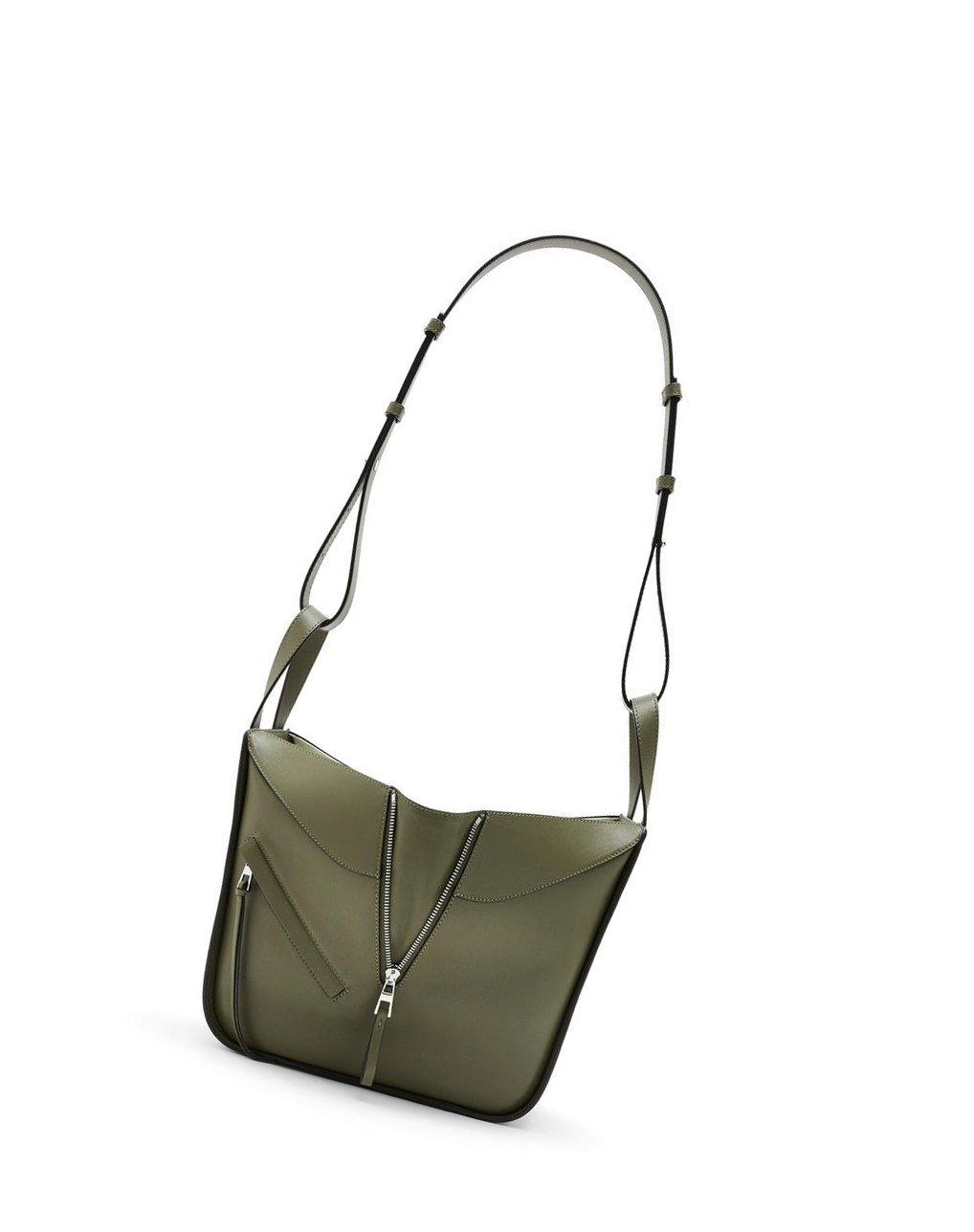 Loewe Small Hammock bag in classic calfskin Vert | 5324LGIOY