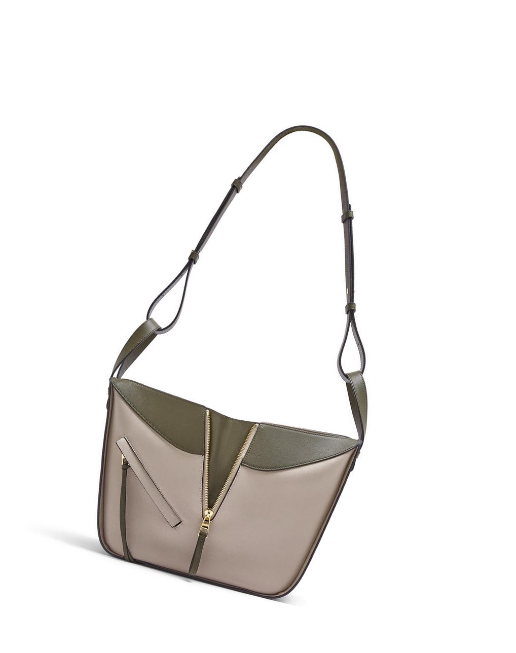 Loewe Small Hammock bag in classic calfskin Vert Noir | 7015IPLCU