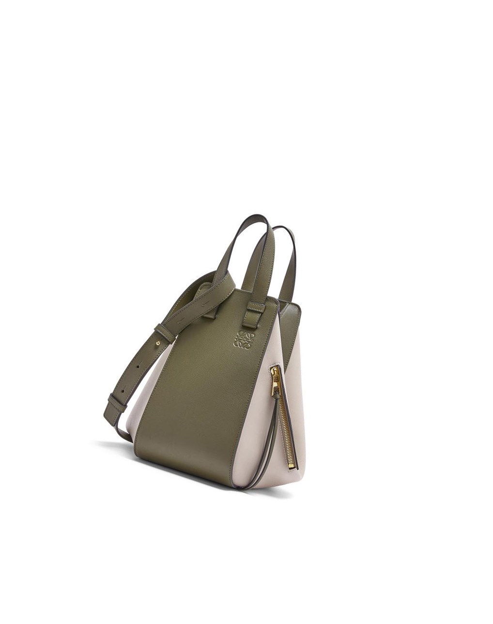 Loewe Small Hammock bag in classic calfskin Vert Noir | 7015IPLCU